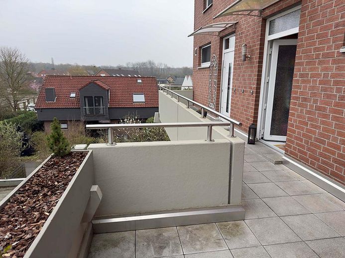 Oberer Laubengang zur Wohnung