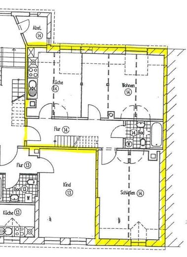 Charmante Maisonettewohnung mit EBK im DG – Grundriss