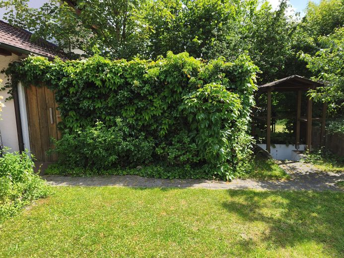 Provisionsfrei - Freistehendes Einfamilienhaus mit großem Garten nahe Stadtplatz und Innauen – Schuppen & Eingang Erdkeller