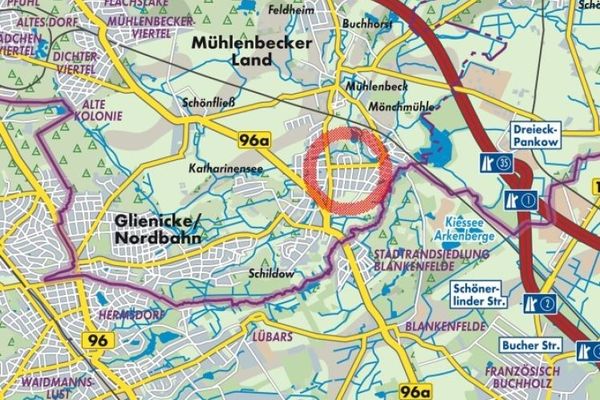 IMMOBERLIN.DE - Berliner Speckgürtel'inde, doğa güzelliği içindeki imarlı arsa