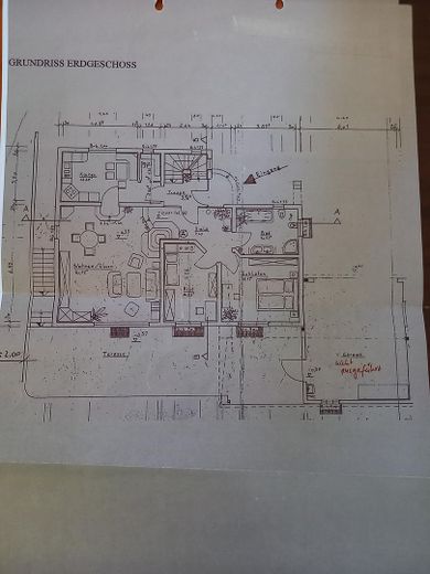 Großzügiges Wohnen im gepflegten Landhaus (nähe Golfplatz/Waldrand) PROVISIONSFREI – Grundriss EG