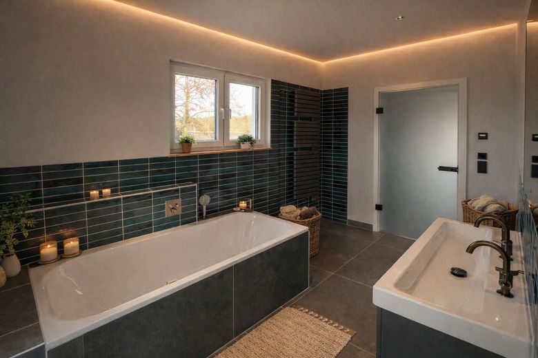 Modernes Badezimmer
