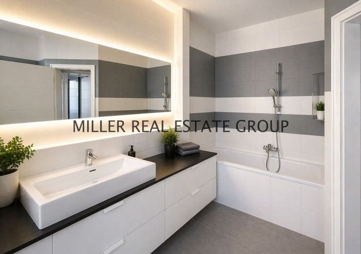 Exklusive Gartenwohnung in Ingolstadt mit Hauscharakter, großer Terrasse, Garage, zwei Stellplätzen &amp; zusätzlichem Apartment-Bereich im Untergeschoss! – Badezimmer