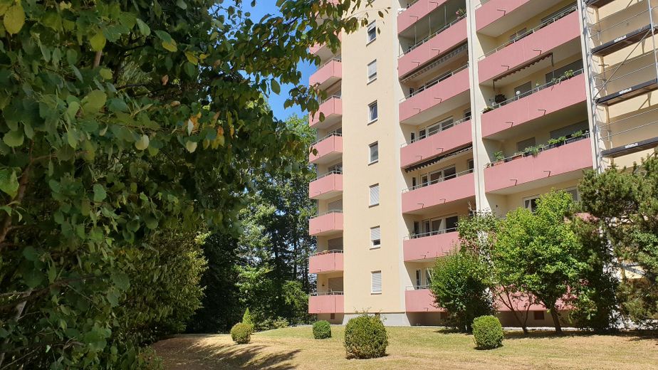 Schöne 3 Zimmer Eigentumswohnung in beliebter Lage Donauwörth Parkstadt – Blick auf die Wohnung