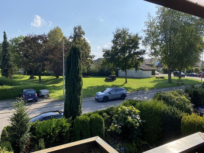 Charmantes Reiheneckhaus mit Garten, Balkon & Dachterrasse in sonniger Lage – Aussicht von Balkon
