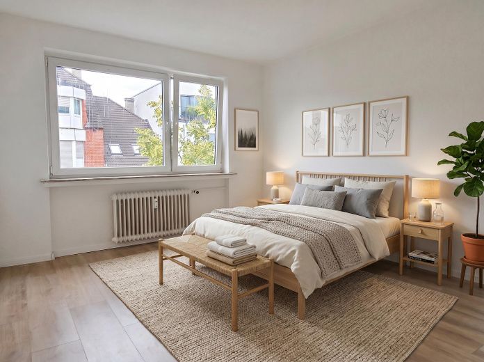 Schlafzimmer - Wohnbeispiel