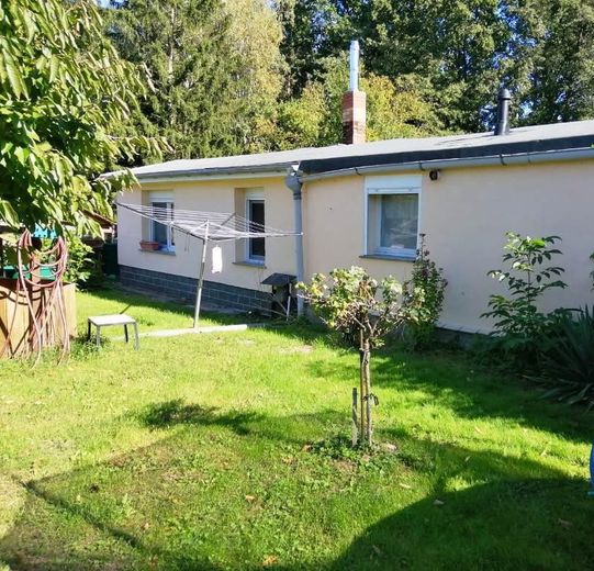 Blick auf Bungalow 1 