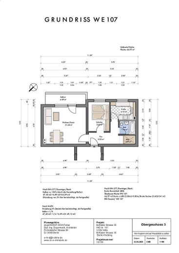 Von Privat! Perfekt vermietete Wohnung, 2ZKB, gr. Balkon mit herrlichem Weitblick – Foto 29