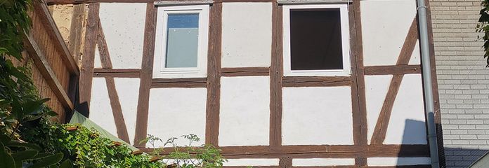 Blick vom Innenhof