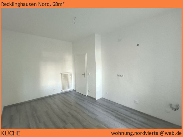 Nordviertel, schöne 68m²-Wohnung im 1.OG, saniert – Küche