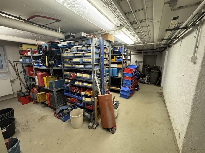 Lagerfläche im UG