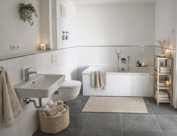 Badezimmer (KI-Staging)