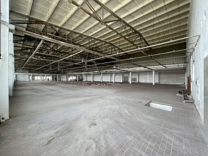 Sehr belastbarer Betonfußboden