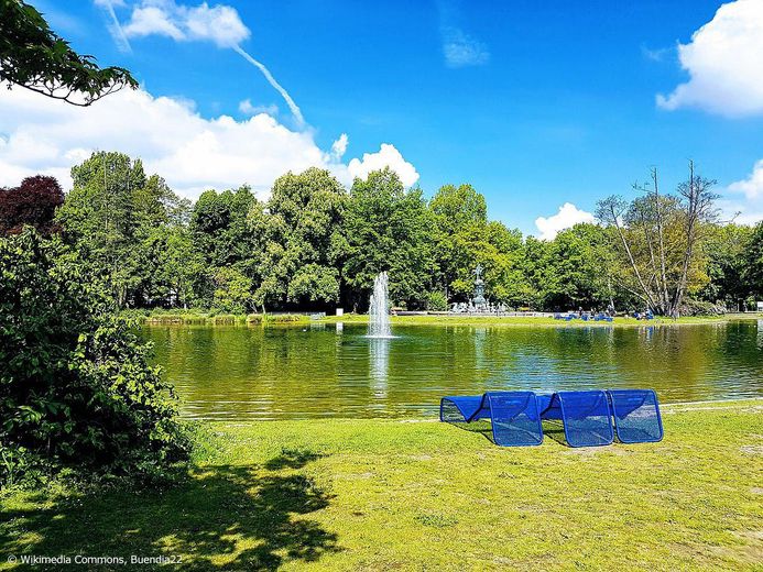 Stadtpark in der Nähe