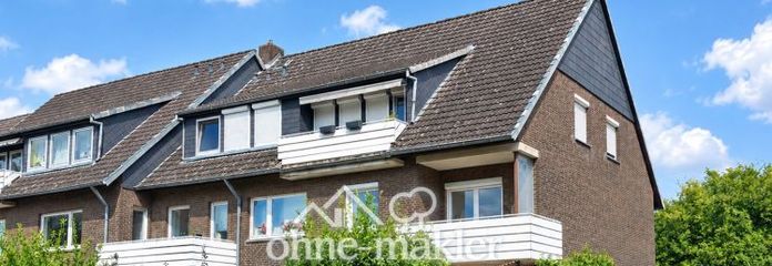 Renovierte 3 Zimmer Wohnung mit Balkon und Garage