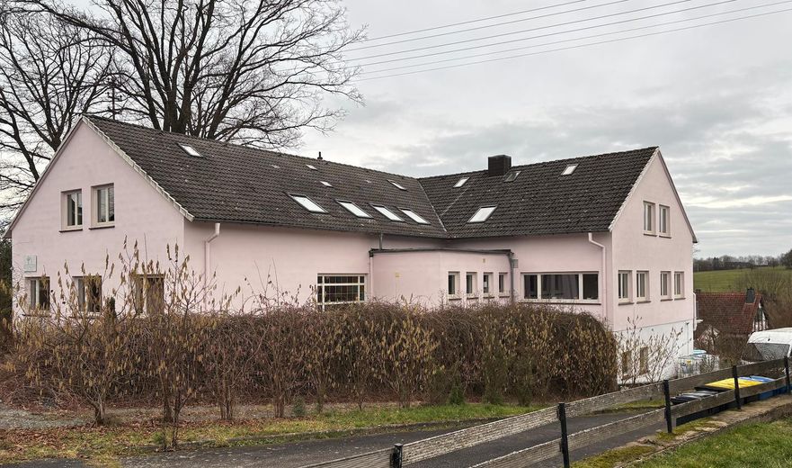 Ansicht von der Straße aus