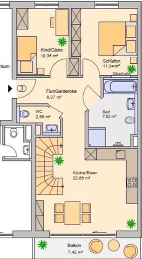 Maisonette moderna (KfW 40) in posizione centrale, immersa nella natura - direttamente sul Lech ... Posizione top! – Foto 4