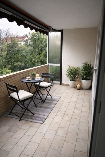 Balkon Beispieleinrichtung