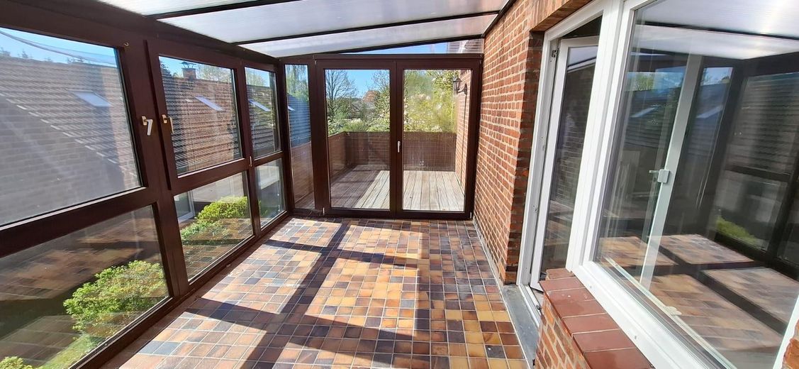 Großzügige 3-Zimmer-Wohnung mit Sommergarten & Balkon in Westerrade – Sommergarten Richtung Balkon