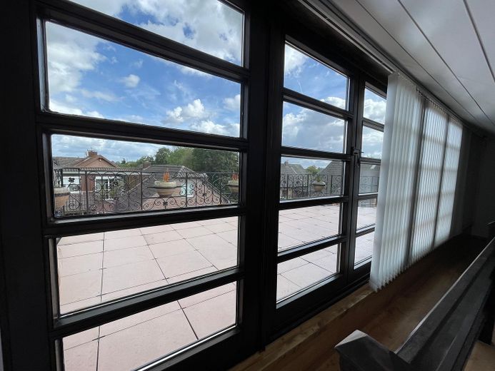 Ausbllick auf Dachterrasse