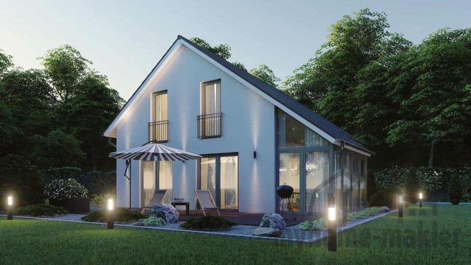 Provisionsfrei vom Bauträger mit Festpreisgarantie: Ab 800EUR/monatlich ins Eigenheim! – Massivhaus 131