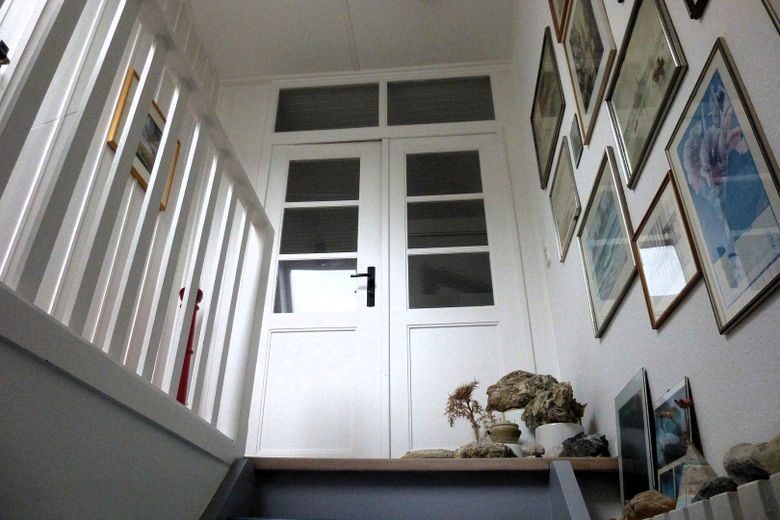 Treppe zum 2. OG