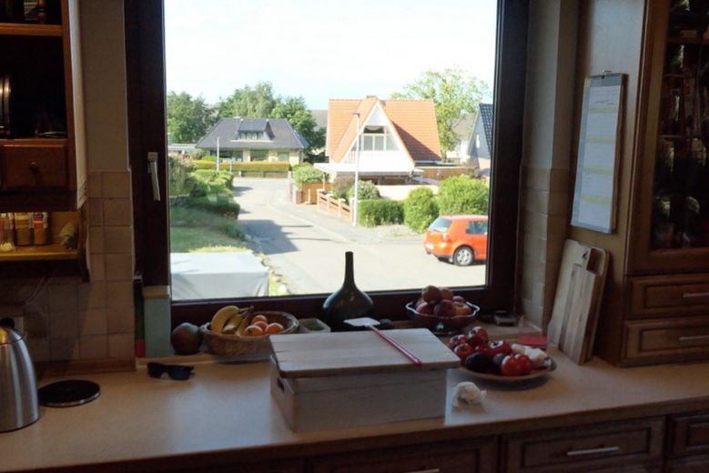 Blick aus der Wohnküche