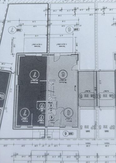 Doppelhaushälfte mit Dachterrasse, Keller, Sauna und Whirlpool, EBK, Photovoltaik, grüner Garten – Grundstück Nr. 6