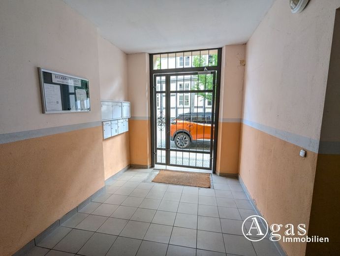 Schöne 2-Zimmer-Erdgeschoss-Wohnung in Eberswalde – Hauseingang