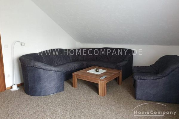 Bel appartement de 2 pièces, meublé, avec balcon, entrée séparée.