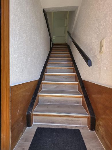 Treppe zur Wohnung