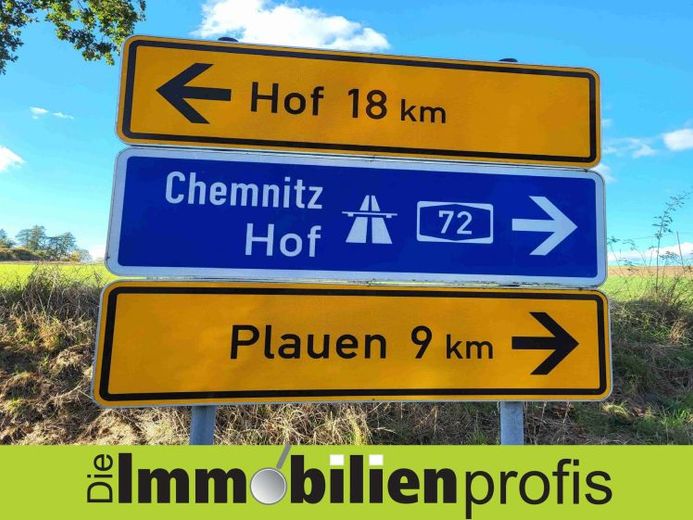 8.000 m² Grundstück an der A 72 Pirk/ Weischlitz – फोटो 1