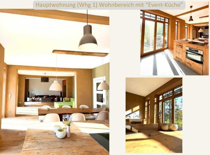 Whg1/ Wohn-, Essbereich&Eventk