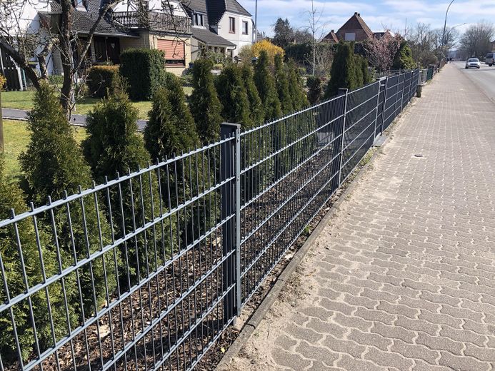 neue Zaunanlage