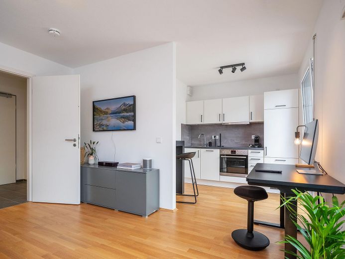 Business Apartment möbliert alle Kosten inklusive – Wohn- Schlaf- und Arbeitszimme