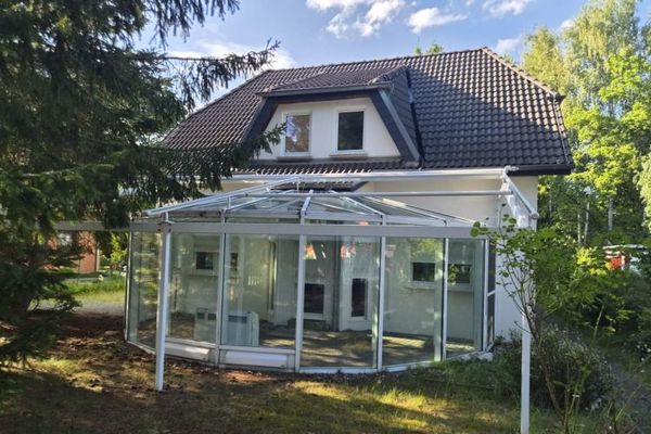 Einfamilienhaus in ruhiger Lage in der Nähe von Luckau mit schönem Wintergarten