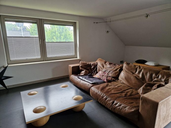 Wohnzimmer mit XXL Couch