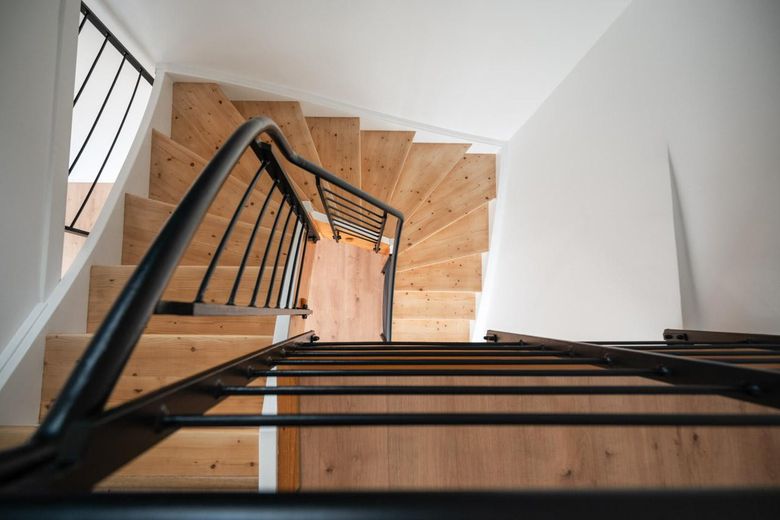 Aufgearbeitete Treppe