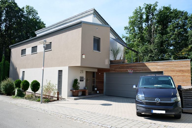 Einfahrt Garage von nordost