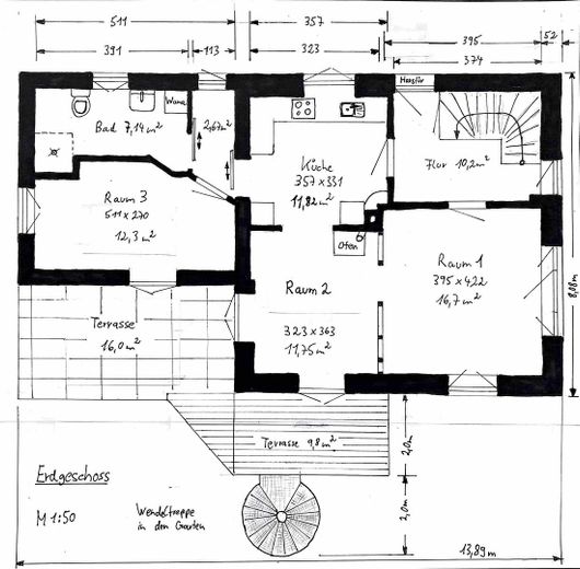 Grundriss Erdgeschoss