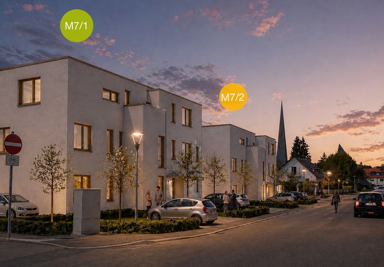 M7 - MODERNES WOHNEN MIT ZUKUNFT – Visualisierung