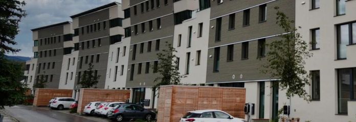 Esclusivo appartamento di design di 4,5 locali nella Solarsiedlung Schallstadt – Sostenibile, moderno – Aussenansicht