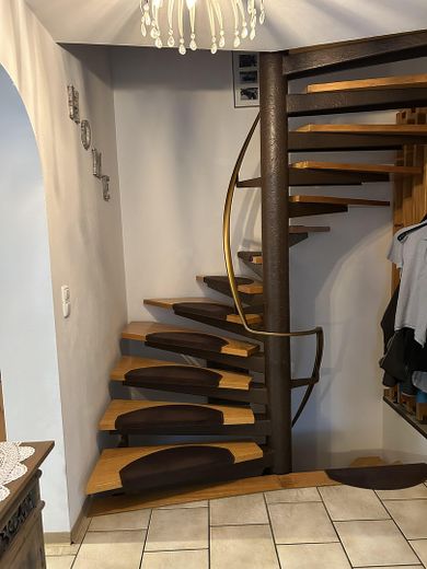 Treppe zum 1 OG