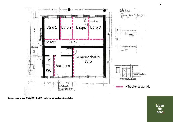 Aktueller Grundriss