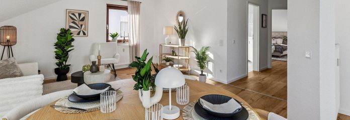 offener Wohn-/Essbereich