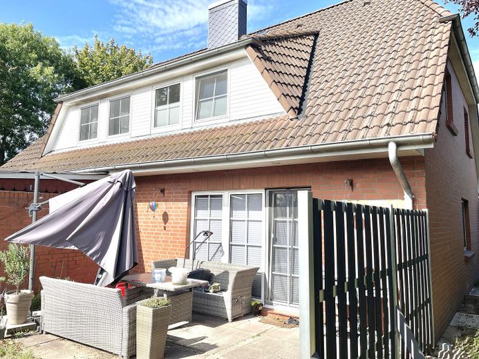 Maison mitoyenne dans un secteur à circulation apaisée – Terrasse