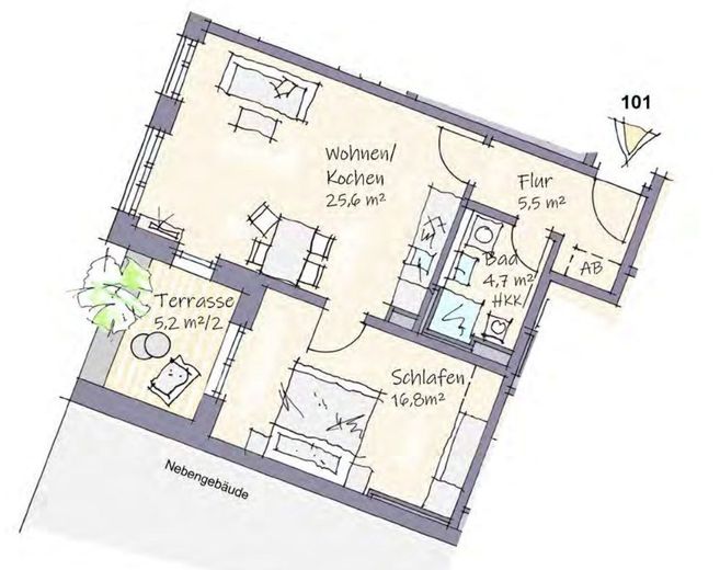 NEUBAU IM ERSTBEZUG IN PLAUEN - SÜDVORSTADT – WE101