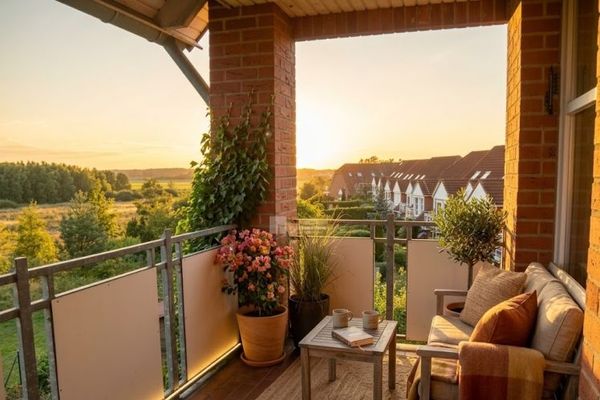 3-Zimmer-Wohnung | Süd-/Westbalkon | Stellplatz | Neumühler See | Ruhige Wohnlage