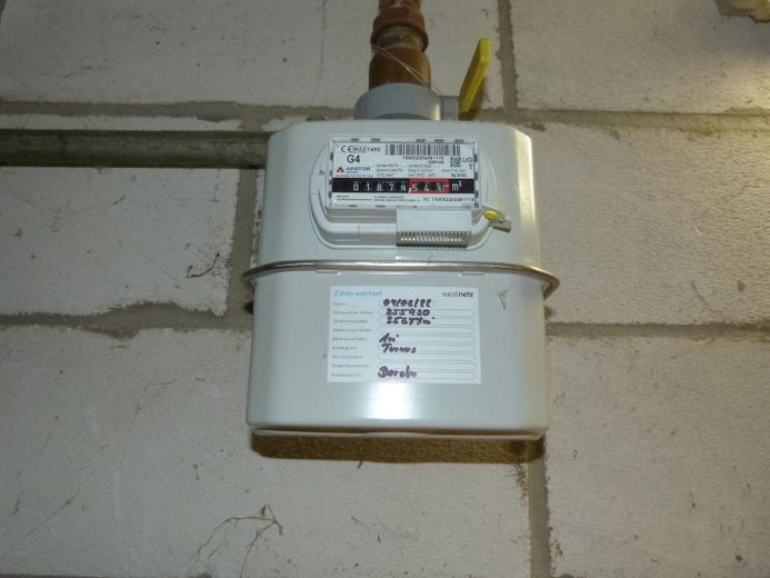Zähler Gas