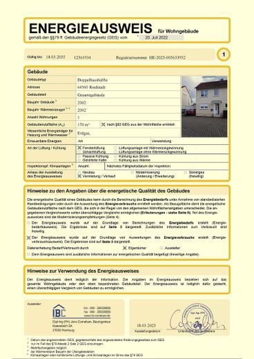 Auszug Energieausweis 